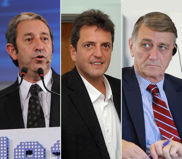 Binner y Cobos, ausentes en la exposición de Capitanich: Sergio Massa llegó tarde