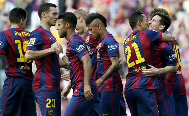 Festejaron todos: Barcelona celebró su título y Deportivo La Coruña se salvó