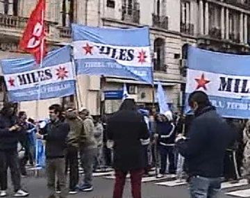 Arrancó la marcha de la CTA: ¿qué calles están cortadas?