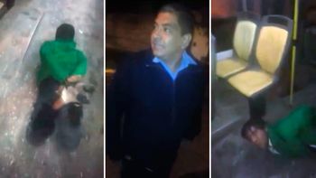 asaltaron un colectivo y uno fue atrapado por los pasajeros: ahi, lo ate al chancho asaltaron un colectivo y uno fue atrapado por los pasajeros: ahi, lo ate al chancho