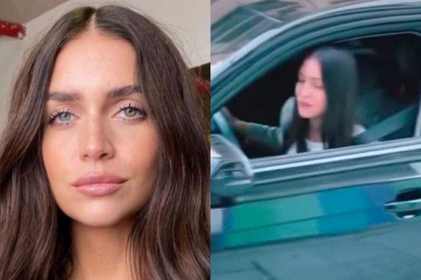 Zaira Nara no pudo estacionar su auto y la escracharon en Instagram