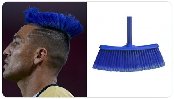 ¿Un defensor que barre? Estallaron los memes por el look escobillón de Luciano Fabián Monzón