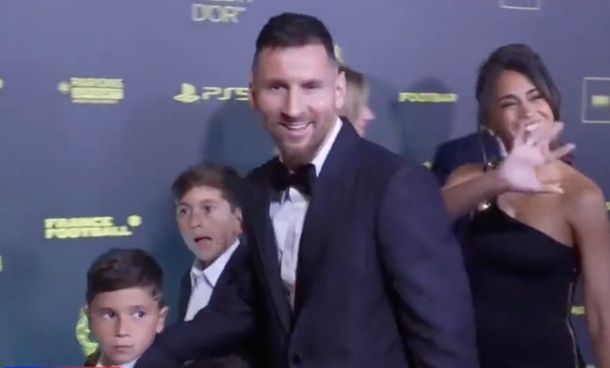 La reacción Antonela Roccuzzo cuando Sofi Martínez saludó a Lionel Messi