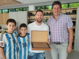 Messi fue declarado ciudadano ilustre de Funes: Gracias por el cariño de siempre