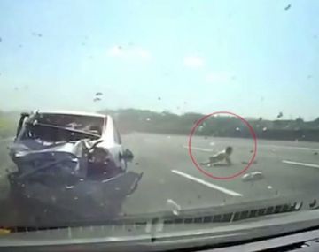 Un nene se salvó de milagro de un brutal choque&nbsp;