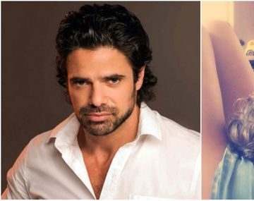 La foto más dulce de Luciano Castro