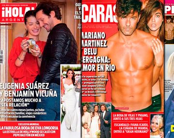 Mirá las tapas de revistas de esta semana