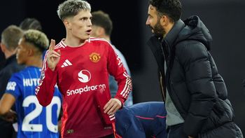 el palito de alejandro garnacho a ruben amorim tras su despido del manchester united el palito de alejandro garnacho a ruben amorim tras su despido del manchester united