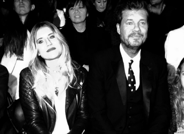 Marcelo Tinelli, presente en el desfile de Guille Valdes en el Bafweek: Felicitaciones mi amor