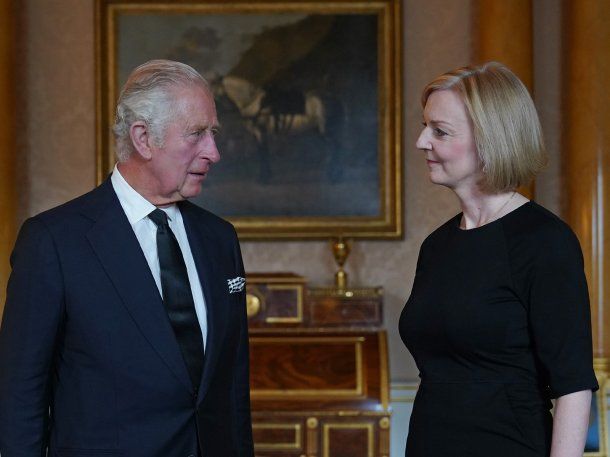 El rey Carlos III se reunió con Liz Truss, primera ministra del Reino Unido 