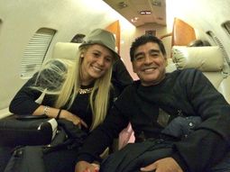 Rocío Oliva ninguneó a Diego Maradona Rocío Oliva ninguneó a Diego Maradona