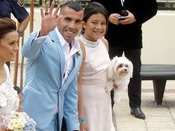 Entraron a robar en la casa de Tevez mientras se casaba en Uruguay Entraron a robar en la casa de Tevez mientras se casaba en Uruguay