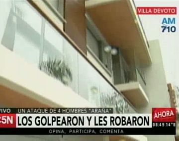 Hombres araña en Devoto: entran a robar trepando en un departamento