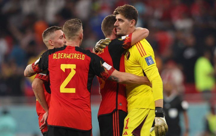 Mal clima de los jugadores de Bélgica con Courtois tras su polémica actitud