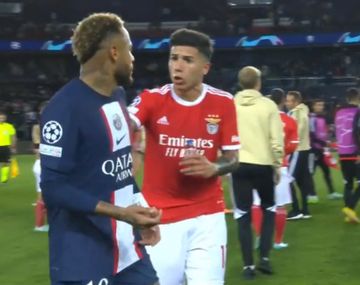 El cruce entre Neymar y Enzo Fernández: ¿qué pasó?