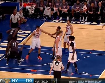 Hernángomez y la jugada de la polémica