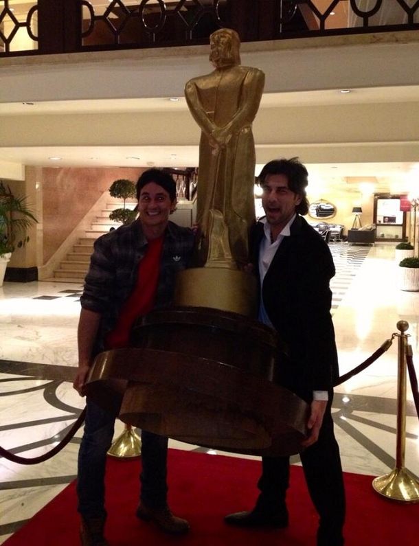 Sebastián Estevanez y Juan Darthés no perdieron el buen humor