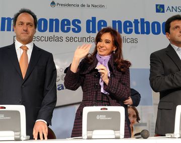 Bossio: Sergio Massa entregó computadoras conmigo