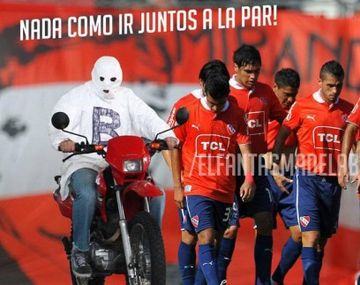 Las cargadas a Independiente por el descenso