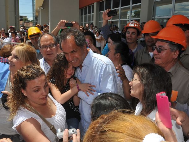 Scioli agradeció las distintas muestras de respaldo