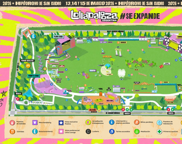 Lollapalooza 2026: guía de accesos, puntos Pick Up y desvíos de tránsito