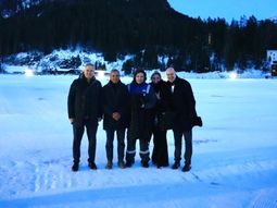 javier milei llego a davos para participar del foro economico mundial javier milei llego a davos para participar del foro economico mundial