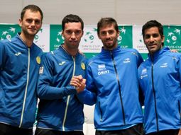 Molteni, junto a Machi González, intentarán darle el 2-1 a Argentina Molteni, junto a Machi González, intentarán darle el 2-1 a Argentina