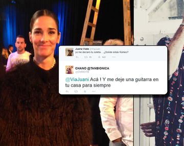 ¿Qué pasa entre Juana Viale y Chano Chanpertier?