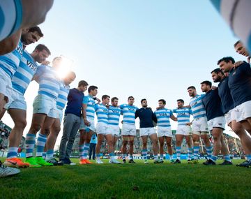 El plantel de Los Pumas