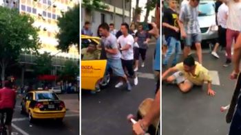 Skaters persiguieron y golpearon a un ladrón en Mendoza. Skaters persiguieron y golpearon a un ladrón en Mendoza.