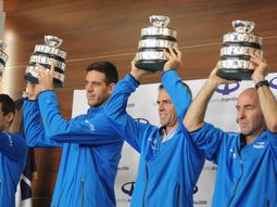 Los campeones, en casa Los campeones, en casa