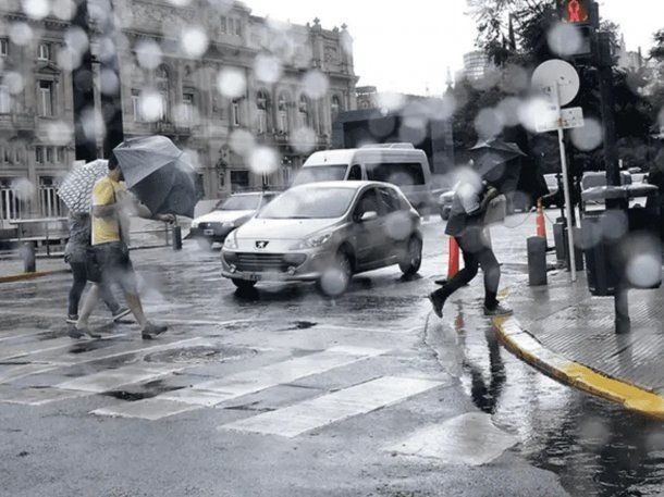 Se vienen lluvias a Buenos Aires: días y horas de las tormentas