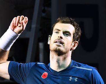 El escocés Andy Murray celebra su número uno con el triunfo en el Masters 1000 de París-Bercy.