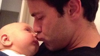 mariano martinez celebro los dos meses de su bebe mariano martinez celebro los dos meses de su bebe