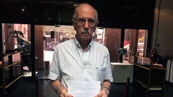 hugo diaz, el jubilado que reclama cobrar los 9 mil y pico que dijo macri hugo diaz, el jubilado que reclama cobrar los 9 mil y pico que dijo macri