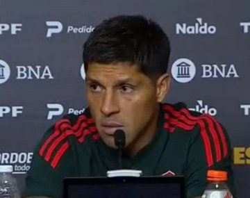 El mensaje de Enzo Pérez a Demichelis por si no lo pone a jugar