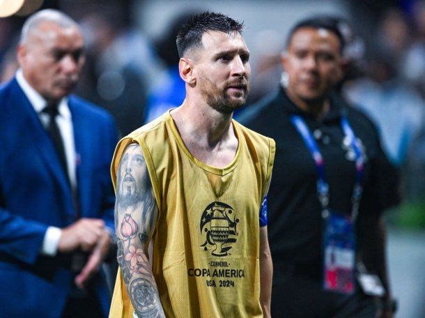 Lionel Messi y su molestia ante Chile: la precaución por una posible lesión