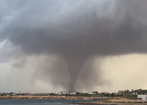 Temporal devastador: un violento tornado causó destrozos y heridos en la costa de Italia