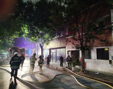 Constitución: un impresionante incendio en un hotel deja cuatro heridos