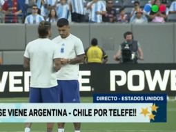 Siguen firmes: el ritual de De Paul, Paredes y los caramelos