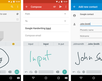 Google lanzó una aplicación para escribir a mano en smartphones
