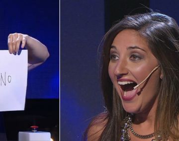 El participante le dijo no al beso y ella lo escrachó: ¡Bastante cag...!