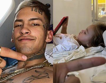 La hija de L-Gante recibió el alta después de ser diagnosticada con dengue
