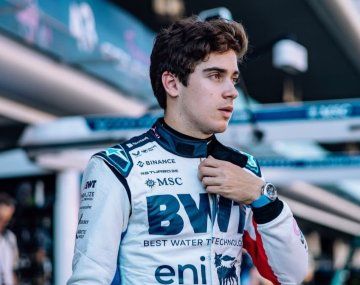 Colapinto terminó último en la segunda práctica libre del GP de España