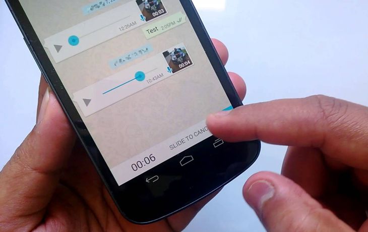 WhatsApp tiene inconvenientes con los audios