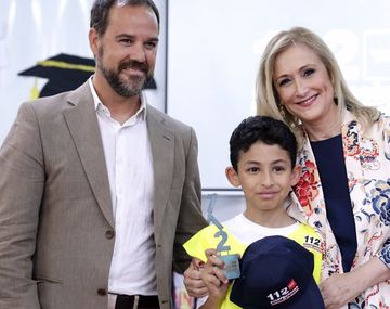 Youssef fue destinguido por el llamado que hizo a Emergencias