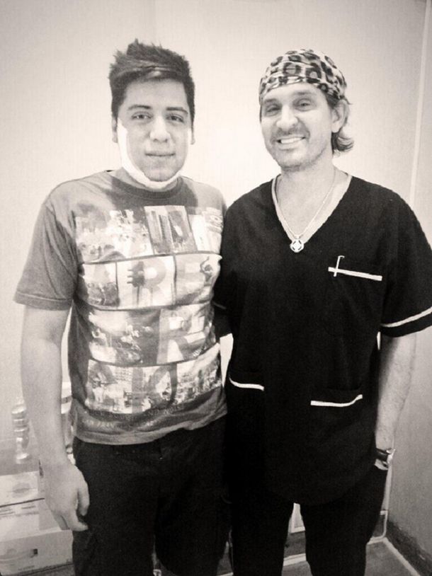 El fan de Wanda Nara se hizo una liposucción, pero en los cachetes