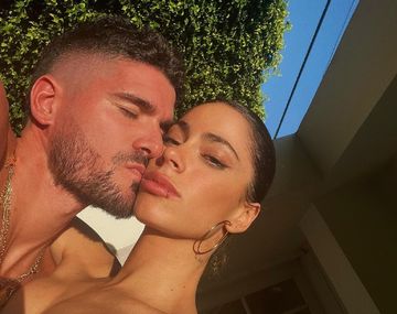 Primera foto de Rodrigo de Paul con Tini en el feed de Instagram