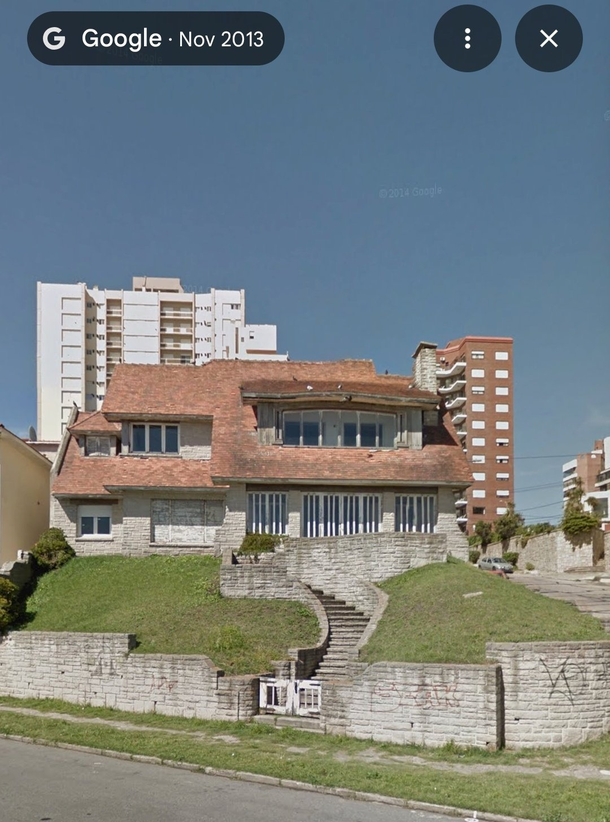 Así estaba en 2013 la casona que demolieron en Mar del Plata. Así estaba en 2013 la casona que demolieron en Mar del Plata.