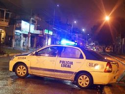 El efectivo policial murió en el acto El efectivo policial murió en el acto